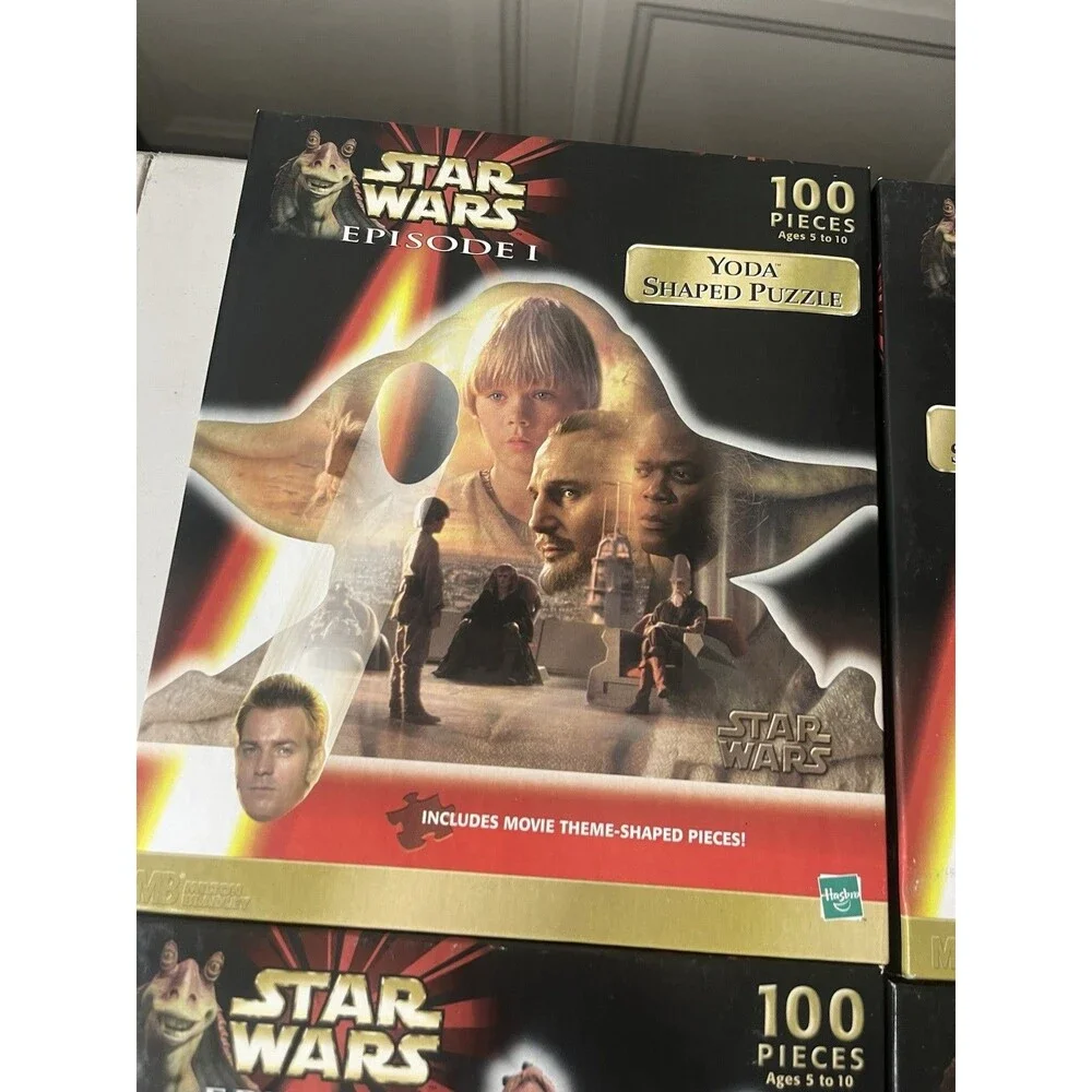 Star Wars Episode 1 Character Puzzles - Set of 4 -  New Sealed